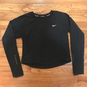Nike Running long sleeve crop top